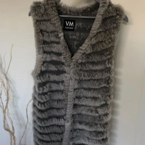 Real rabbit fur size M🐰🐰🐰 - Picture 4 of 8